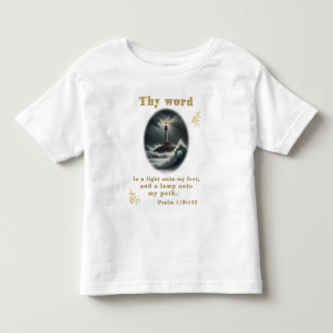 Psalm 119 kleinkind t-shirt