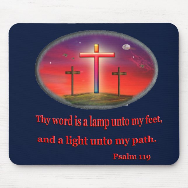 Psalm 119 mousepad (Vorne)
