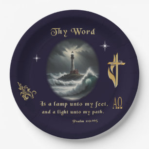 Psalm 119 pappteller