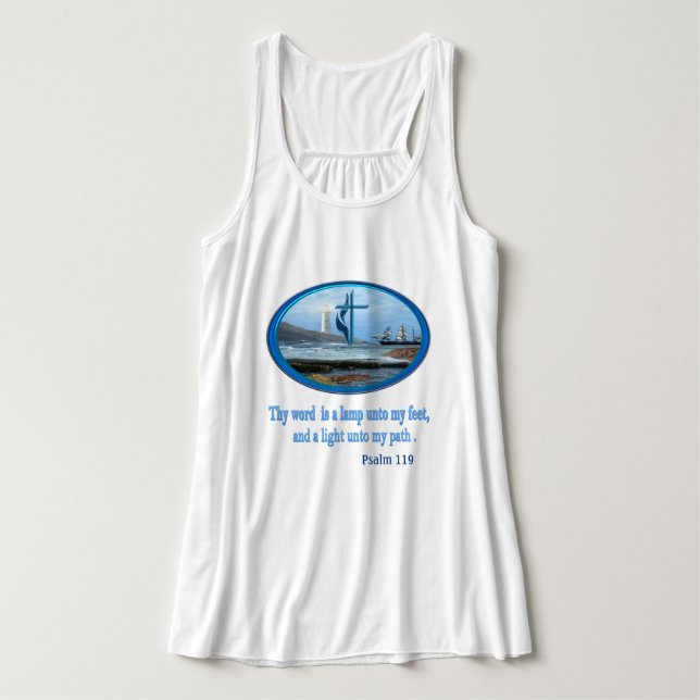 Psalm 119 tank top (Design Vorderseite)