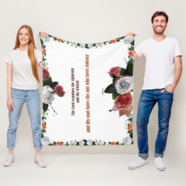 Psalm 11:5, Keine Gewalt Fleecedecke