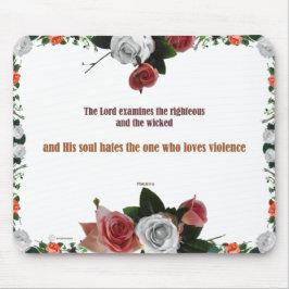 Psalm 11:5, Keine Gewalt Mousepad