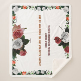 Psalm 11:5, Keine Gewalt Sherpadecke