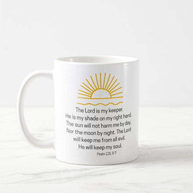 Psalm 121 Tasse (Links)