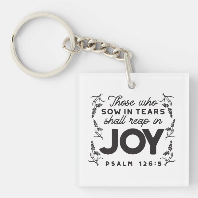 Psalm 126:5 Scripture Typography – Reap in Joy (Devant)
