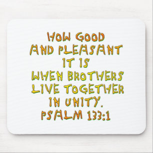 Psalm 133:1 mousepad