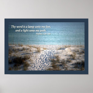 Psalm-139:105 Poster