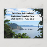 Psalm 139:10 Auch da wird deine Hand mich führen