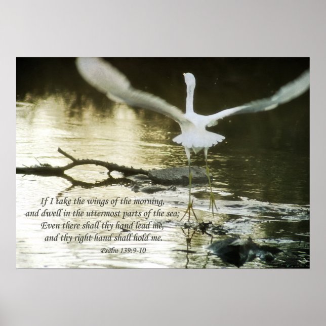 Psalm 139:9-10 poster (Vorne)