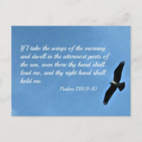 Psalm 139:9-10 Wenn ich die Flügel des Morgens