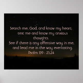 Psalm 139 poster