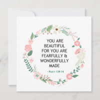 Psalm 139 Sie sind schön