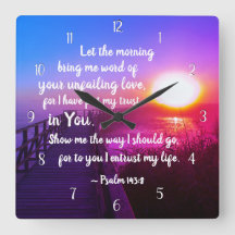 Psalm 143:8 Wort Ihrer unermüdlichen Liebe, Schrif