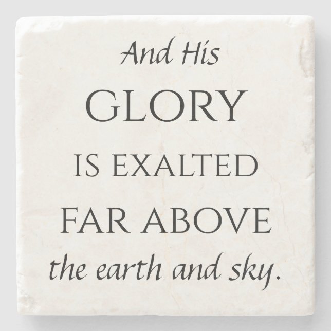 Psalm 148 Untersetzer 6/8 (Vorderseite)