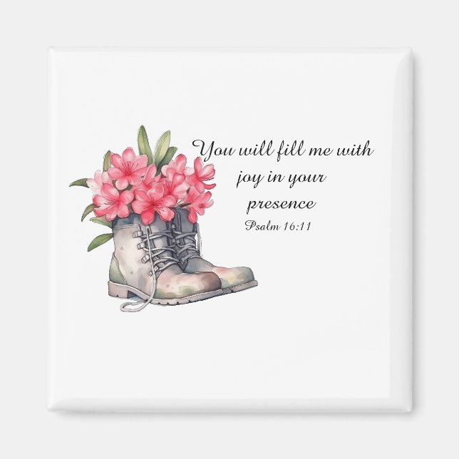 Psalm 16:11 Magnet (Vorne)