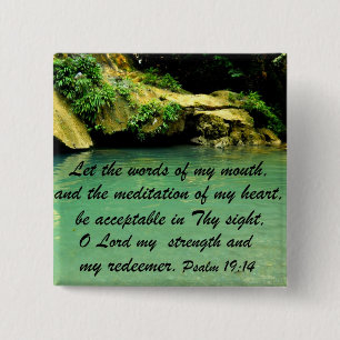 Psalm-19:14 Button