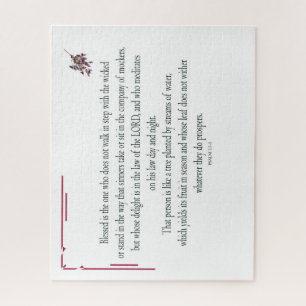 Psalm 1:1-3, gesegnet ist derjenige, der