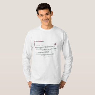 Psalm 1:1-3, gesegnet ist derjenige, der T-Shirt