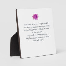 PSALM 1:1-3 mit Lila Blume