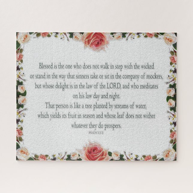 Psalm 1 Kunstweg der Gerechtigkeit (Horizontal)