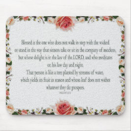 Psalm 1 Kunstweg der Gerechtigkeit Mousepad