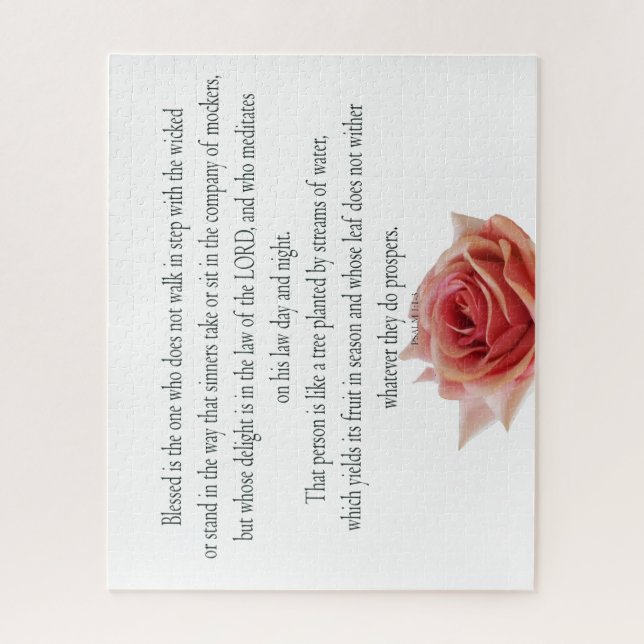 Psalm 1, Law day and Night, Streams of Waters, (Vertikal)