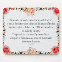 Psalm 1, Lilienöl floral, nicht in den Wickern lau