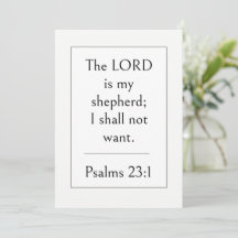 Psalm 23:1 Bibelvers, ermutigende Schrift,