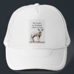 Psalm 23:1 Christian Lamb Trucker Hat Truckerkappe<br><div class="desc">Psalm 23:1
“The Lord is my shepherd; I shall not want.”</div>