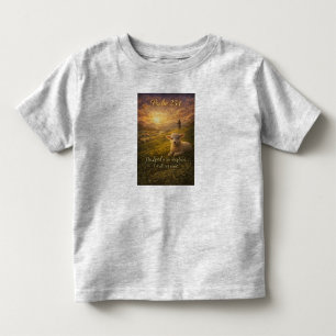 Psalm 23:1 Christliches Lamm Kinder T-Shirt