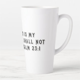 Psalm 23:1 Geschenktasse Milchtasse