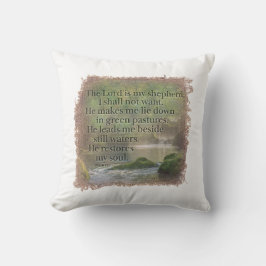 PSALM 23:1 Pillow Kissen