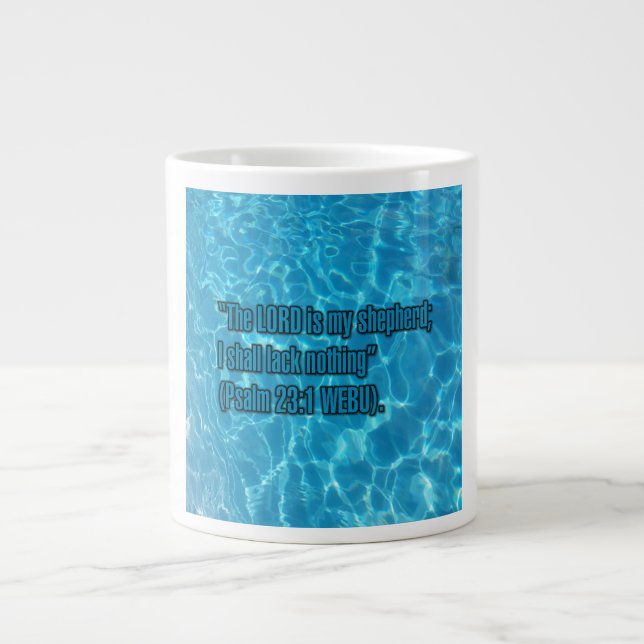 Psalm 23:1 WEBU Tasse (Vorderseite)