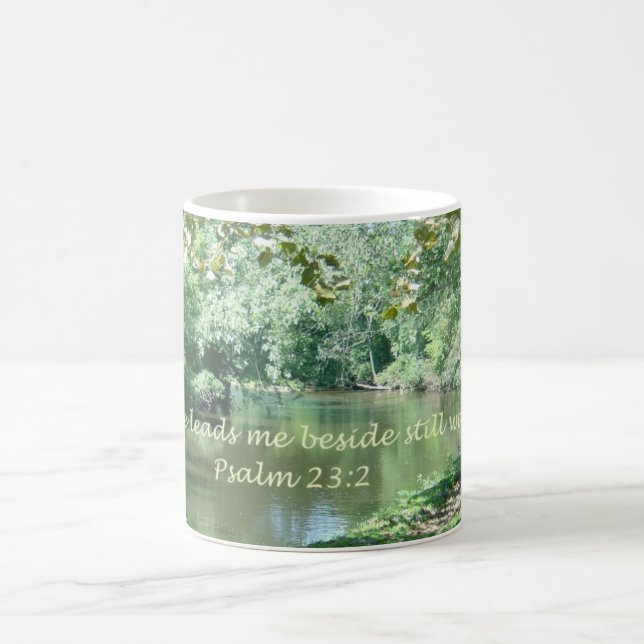 Psalm-23:2 Kaffee-Tasse Kaffeetasse (Mittel)