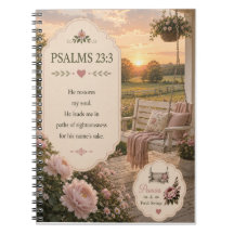 Psalm 23:3 Notizbuch
