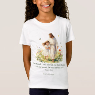 Psalm 23:4 Christliches T-Shirt – Du bist bei mir