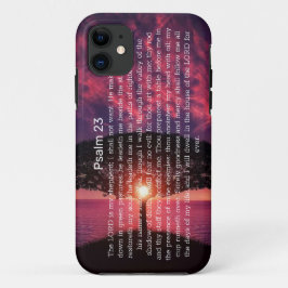 Psalm 23 Bibelangebot Sonnenuntergang Case-Mate iPhone Hülle