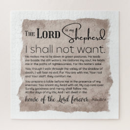 Psalm 23 Bibelschrift Vintages Papier