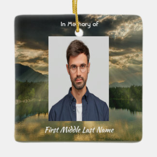 Psalm 23 Celebration of Life Service  Keramikornament