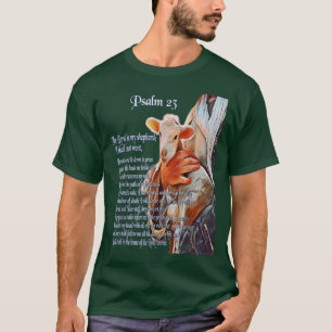 Psalm 23 Christliche Bibelschrift Der Herr ist mei T-Shirt