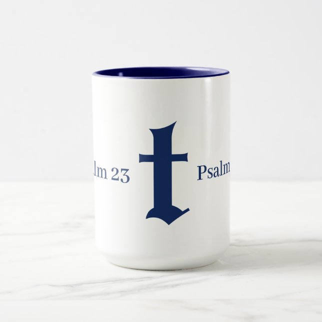 Psalm 23 Coffee Mug Tasse (Zentrum)
