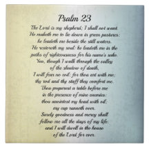 Psalm 23 Der Herr ist mein Hirte, Bibelverse