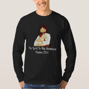 Psalm 23 Der Herr ist mein Hirte Jesus Christlich  T-Shirt
