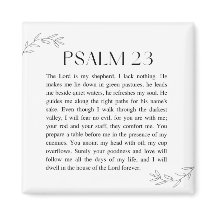 Psalm 23 Der Herr ist mein Hirte