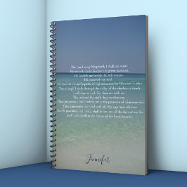 Psalm 23 Der Herr ist mein Hirte Notizblock