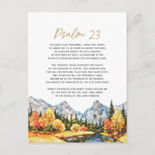 Psalm 23 Der Herr ist mein Hirte Postkarte