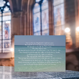 Psalm 23 Der Herr ist mein Hirte Schöner Strand Karte