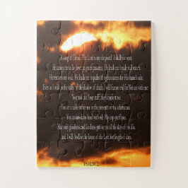 Psalm 23, Feuer Himmel, Oversized Stücke, Easy Puz