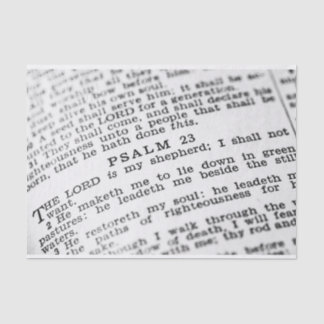 Psalm 23 Gewebepapier Seidenpapier