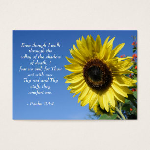 Psalm 23 - Inspirierend Zitate - Geldbörsen-Karte